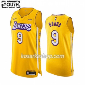 Dres Los Angeles Lakers Rajon Rondo 9 Nike 2019-20 City Edition Swingman - Dječji